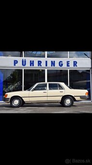 Veterán Mercedes Benz w116 280 SE policajna limuzina - 3