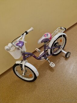 Dievčenský bicykel veľkosť 16 - 3