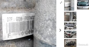 Renault Clio Storia 1.2 predám MOTOR D4FG7, DVERE, PIATE DVE - 3