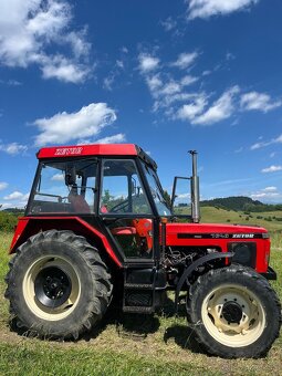 Predám Zetor 7340 platné STK biele spz - 3
