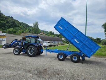 Príves, vlečka, náves, traktor, nosnosť 12 ton, AKCIA - 3