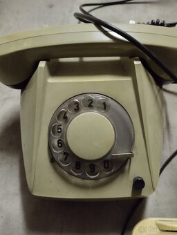 Telefón aparát Retro Funkčné - 3