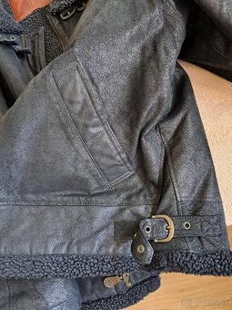 NOVA zimna KOZENA bunda v style „PILOT“. - 3