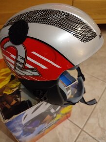 Detská lyžiarska prilba ALPINA 51-55 + okuliare SALICE - 3