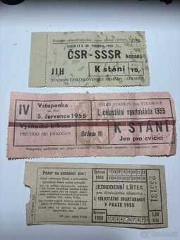 Staré vsupenky - 3