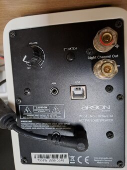 Aktivne reproduktory Argon Audio Octave A3 - 3