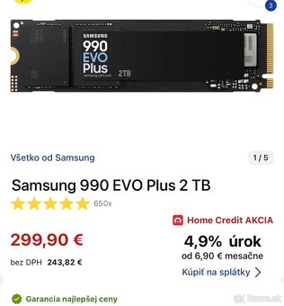 Samsung 990 EVO Plus 2TB - 3