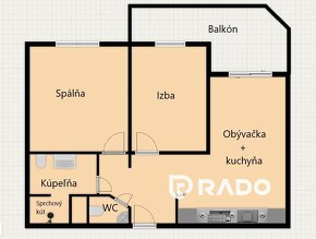 RADO | 3-izbový byt v novostavbe v Trenčianskych Tepliciach - 3