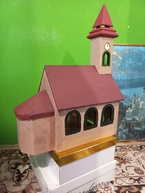 Drevený kostolík model - 3