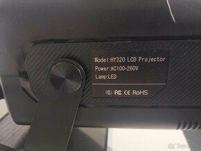 Full HD projektor s android 11 otočný - 3
