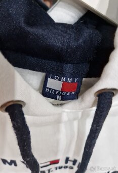 NOVA Tommy Hilfiger biela mikina,Alpha Industries mikina - 3