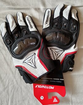 Úplne nové celokožené moto-rukavice veľ.XL - 3