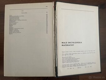 Malá encyklopédia matematiky - tretie vydanie (1981) - 3