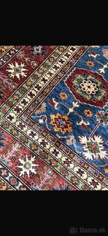 Ručne vyrobený perzký koberec Kazak Gul - 3
