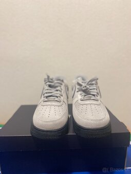 Nike Air force šedo/čierne - 3
