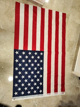 Americká zastáva, vlajka 148x91 cm - 3
