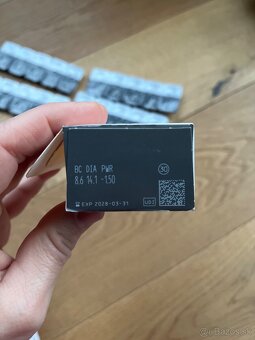 Kontaktné šošovky denné -1,5 - 3