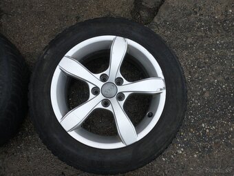 Predam orig r15 alu disky na audi a1 5x100 - 3