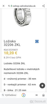 Ložisko ZKL - 3