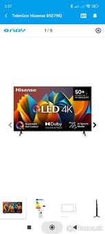 Televízor Hisense 85E7NQ - 3