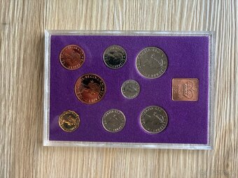 Veľká Británia set minci 1970 - 3