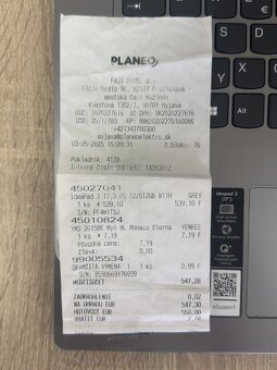 PREDÁM: 17,3" Lenovo IdeaPad 3 – Ešte v záruke, TOP stav - 3