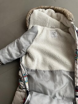 Zimny overal velkost 86 +rukavice - 3