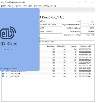 2.5" SSD disk Patriot 480GB - 3