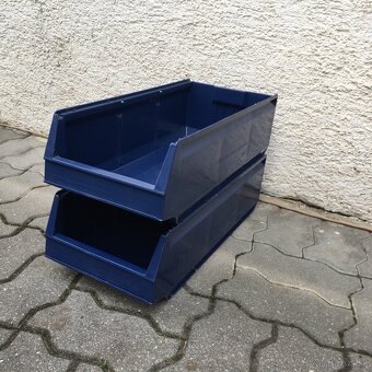 Plastove bednicky prepravky boxy 23cm x 49cm x 15cm - 3