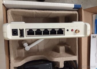 WiFi router ASUS WL-520GU printserver - 3