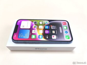 APPLE IPHONE 14 128GB BLUE TOP STAV,BATERKA 100% - 3