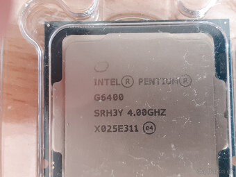 Intel® Pentium® Gold G6400 Processor 4.0 GHz 4M Cache, s1200 - 3