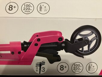 Kolobežka Globber ONE K125 PINK - 3