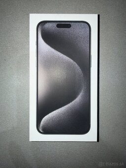 iPhone 15 pro max 256gb čierny - 3