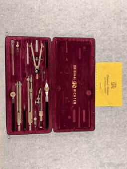 Stará rýsovací sada KOPERNIKUS IX, originál Richter - 3