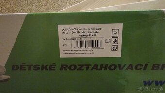 Detské dievčenské korčule + chrániče - 3