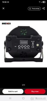 Led PAR RGBWAUV 7X18W - 3