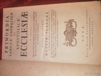 Stara velka kniha Primordia od Platthy Budae 1790 - 3