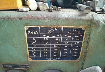 Hrotový soustruh TOS SN 40 (9035) - 3