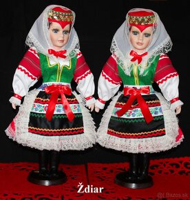 Predám nové slovenské krojované bábiky č. 2 - 3