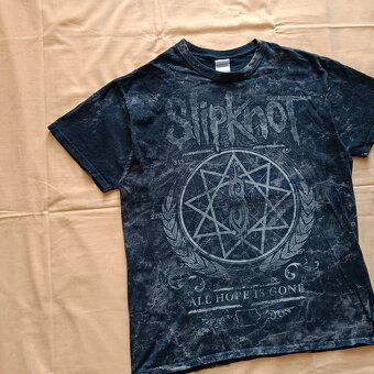Vintage y2k Slipknot All hope is gone 2008 tričko s potlačou - 3