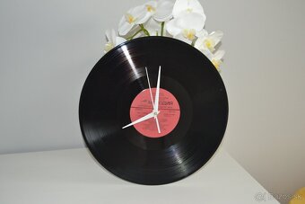 Dizajnové hodiny z vinylovej LP platne - 3