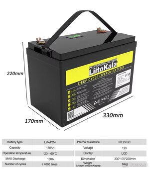 LiFePo4 - Batéria - 3