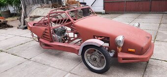 Predám rám z Velorexu, motor Yamaha XS 400 - 3
