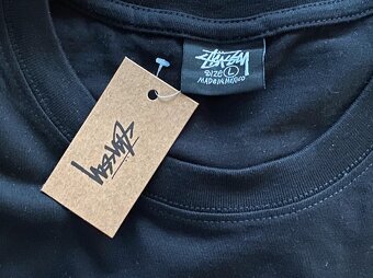 Stussy tričko čierne - 3