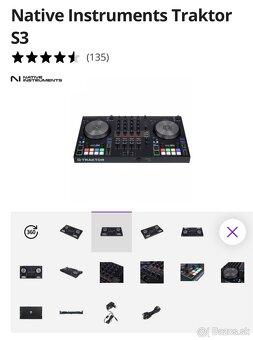 Predám Native Instruments Traktor S3 - 3
