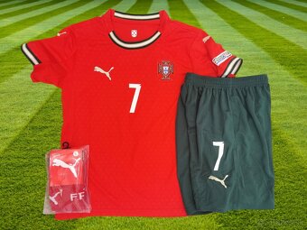 RONALDO reprezentačný dres Portugal 2025 105-145cm - 3