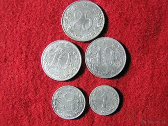 ČESKOSLOVENSKÉ MINCE :1946-1954 - 3