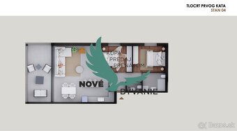 Chorvátsko- Novostavba apartmán 50m od mora s výhľadom na mo - 3