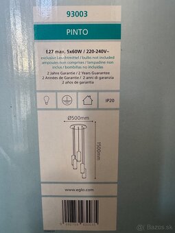Závesné svietidlo EGLO PINTO - 3
